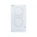 Summit CR2B15T2W 12" Electric Radiant Cooktop w/ (2) Burners, White Ceramic Glass, Digital Controls, 2.4 kW, 115v 1 image