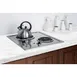 Summit CR2B224S 21" Electric Radiant Cooktop w/ (2) Burners, Stainless Steel, 3.0 kW, 220v 4 image