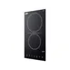 Summit CR2B23T3B 12" Electric Radiant Cooktop w/ (2) Burners, Black Ceramic Glass, Digital Controls, 3.0 kW, 230v 3 image