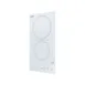 Summit CR2B23T4W 12" Electric Radiant Cooktop w/ (2) Burners, White Ceramic Glass, Digital Controls, 3.0 kW, 230v 3 image