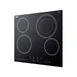 Summit CR4B23T5B 23 1/4" Electric Radiant Cooktop w/ (4) Burners, Black Ceramic Glass, Digital Controls, 6.4 kW, 220v 3 image