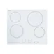 Summit CR4B23T6W 23 1/4" Electric Radiant Cooktop w/ (4) Burners, White Ceramic Glass, Digital Controls, 6.4 kW, 220v 1 image