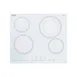 Summit CR4B23T6W 23 1/4" Electric Radiant Cooktop w/ (4) Burners, White Ceramic Glass, Digital Controls, 6.4 kW, 220v 2 image