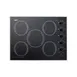 Summit CR5B273B 27" Electric Radiant Cooktop w/ (5) Burners, Black Ceramic Glass, Manual Controls, 6.6 kW, 230v 1 image