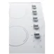 Summit CR5B274W 27" Electric Radiant Cooktop w/ (5) Burners, White Ceramic Glass, Manual Controls, 6.6 kW, 230v 3 image