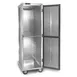Cres Cor 1001833D 32 Pan End Load Mobile Enclosed Non-Insulated Bun / Sheet Pan Rack - Aluminum 1 image
