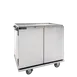 Cres Cor 101172A Mobile Enclosed In-Suite Service Cart w/ 3 Shelves 1 image