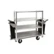 Cres Cor 271415927 Aluminum Queen Mary Banquet Cart w/ 4 Flat Shelves 1 image