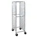 Cres Cor 275701820KDA 20 Pan End Load Full Height Mobile Aluminum Sheet Pan Rack w/ 3" Bottom Load Slides 1 image