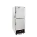 Cres Cor H135WUA11 1-Compartment Heated Holding Cabinet, Dutch Door, 67"-72"H, 11×18×26 & 22×12×20 Pans, All Aluminum, Mobile 1 image