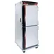 Cres Cor H137UA12D 1-Compartment Heated Holding Cabinet, 73"-78" Height, Dutch Door, 12 Pan 18"x26" Capacity, Aluminum Exterior & Interior 1 image