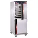 Cres Cor H1381834D 1-Section 73-78" Dutch Door Heated Holding Cabinet, 32 Pan Capacity, Aluminum 1 image