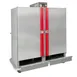 Carter-Hoffmann BB1600 Full Height 2-Door Heated Banquet Cabinet 150 Plates Stainless 73"-78" Mobile Casters 3 image