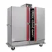 Carter-Hoffmann BB1600 Full Height 2-Door Heated Banquet Cabinet 150 Plates Stainless 73"-78" Mobile Casters 7 image