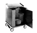 Carter-Hoffmann CD260 Stainless Steel Unheated Dish Storage Cart, 252 Plates, 12" Diameter, Silver, Rotary Design 1 image