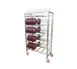Carter-Hoffmann DMR80 60" Dome Drying Rack with Removable Wire Caddy and Stainless Steel 1 image