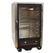 Carter-Hoffmann HL3-8 "1/2-H" 1-Door Heated Holding Cabinet, 16/12x20" or 8/18x26" Pan Capacity, Clear Glass Door, All Aluminum Exterior, 37"-42"H 1 image