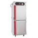 Carter-Hoffmann HL5-1812 "Full Height" 1-Door Solid Dutch Heated Holding Cabinet, 73-78" H, Insulated, 24x12"x20"/12x18"x26" Pan Capacity, Aluminum 1 image