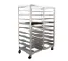 Carter-Hoffmann O1620 20 Pan Aluminum Mobile Bun / Sheet Pan Rack w/ 6" Bottom Load Slides 1 image