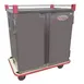 Carter-Hoffmann PTDST12 Stainless Steel Two Doors Performance Patient Tray Cart, (12) Tray 1 image