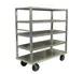 Carter-Hoffmann T723 Aluminum 3-Shelf Queen Mary Cart w/ 1500 lb. Capacity, Marine Edges 1 image