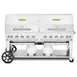 Crown Verity CV-CCB-72RDP 72" Outdoor Gas Grill w/ Roll Dome, 2 LP Tanks, 159.000 BTU 1 image