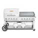 Crown Verity CV-CCB-72RGP 72" Outdoor Gas Grill w/ Griddle/Roll Dome, 2 LP Tanks, 159.000 BTU 1 image