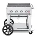 Crown Verity CV-MCB-30NG 30" Natural Gas Mobile Outdoor BBQ Grill/Charbroiler, 64.500 BTU 1 image