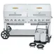 Crown Verity CV-MCC-72RDP 72" Mobile Outdoor Grill w/ Roll Dome Pkg and Tank Cart, 159.000 BTU 1 image