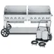 Crown Verity CV-MCC-72WGP 72" Mobile Outdoor Grill w/ Wind Guard Pkg and Tank Cart, 159.000 BTU 1 image