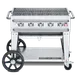 Crown Verity CV-RCB-36 36" Pro Series LP Gas lOutdoor Rental Grill, 79.500 BTU 1 image