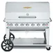 Crown Verity CV-RCB-48RDP-SI50/100 48" Outdoor Rentall Grill, Roll Dome Pkg, 50-100 lb. LP Tank 1 image