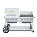 Crown Verity CV-RCB-60RWP-SI-BULK 60" Pro Series Outdoor Rentall Grill, Wind Guard Pkg, Bulk Tank 1 image