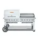 Crown Verity CV-RCB-72RGP 72" Pro Series Outdoor Rentall Grill w/ Griddle and Roll Dome Pkg  1 image