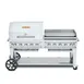 Crown Verity CV-RCB-72RWP 72" Pro Series Outdoor Rentall Grill, Roll Dome/Wind Guard Pkg 1 image
