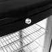 Turbo Air CRT-77-1R-N 16" Self Service Countertop Refrigerated Display Case with Hinged Glass Door, 3 Shelves - 3 cu. Ft. 7 image