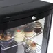Turbo Air CRT-77-2R-N 16" Full Service/Self Service Countertop Refrigerated Display Case with Hinged Glass Door, 3 Shelves - 3 cu. Ft. 4 image
