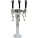 Crysalli CBR-V3C-SDLX Cobra Water Tower, 21" Chrome, 3 Faucets, 1.5‑2 Oz/sec Flow, 12½" Bottle 1 image