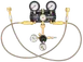 Crysalli CR-CTAC-2CK CO2 cylinder auto change device, Includes hoses with check valve fittings 1 image