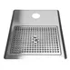 Crysalli RDP-1SSQ-1CL Recessed Drain Pan, Drop-In, 12"W X 15-1/8"D 1 image