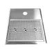 Crysalli RDP-3-SSQ Recessed Drain Pan, Drop-In, 15"W X 18-1/8"D 1 image