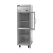 Beverage Air CT1HC-1HG 26" 1-Section Convertible Refrigerator Freezer w/ 2 Half Glass Doors, 23 cu. ft. 4 image