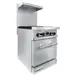 Connerton CN24-4 24" Gas Restaurant Range, (1) Standard Oven, (4) Open Burners 1 image