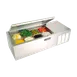Delfield CTP 8146-NBP 46" Raised Condiment Rail, 4 Pan Capacity 1 image
