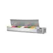 Turbo Air CTST-1800-N 70" E-Line Countertop Salad Table, 9 Pan Capacity 1 image