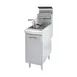 Culitek CULGF90NG Floor Model Full Pot Natural Gas Fryer with Single Pot, 40 lbs, Thermostatic Controls, 90.000 BTU 1 image