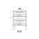 Peerless CW51/41B 50" Gas Bake Oven, Double Deck 1 image