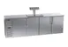 Krowne DB108 108" Draft Beer Cooler w/ 4 Kegs, (1) 5-Tap Tower, Four-Section 1 image