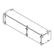 Delfield DCFSG Flexishield™ Food Shield, Single Tier with Glass Shelf 1 image