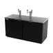 Beverage Air DD68HC-1-B 69" Draft Beer Cooler w/ 3 Kegs, 25.93 cu. ft., 1 Single & 1 Dual-Tap Towers 2 image